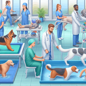 Rehabilitación postquirúrgica en perros