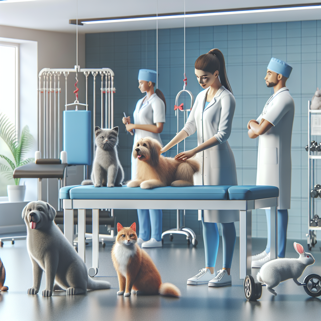 Terapia física para mascotas
